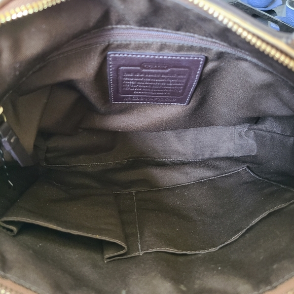 Retired Coach Signature Brown Tote Bronze … - Picture 16 of 16